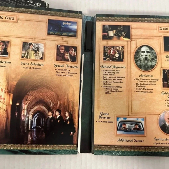 Harry Potter and the Chamber of Secrets DVD - Picture 2 of 5